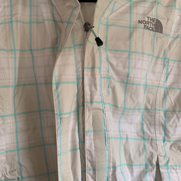 The North Face Plaid Wind Breaker with Hood Size Medium - Picture 4 of 6